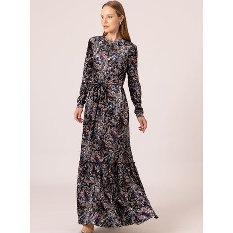 Paisley Velvet Robe by OC