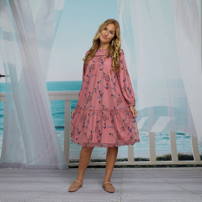 Zoe Mauve Teen Dress