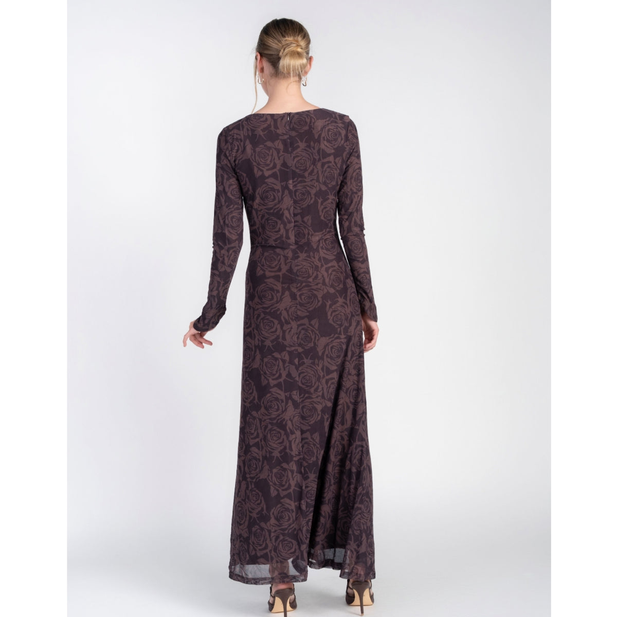 Davina Chocolate Roses Dress Adina LV