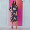 Stella Dress Blue Floral