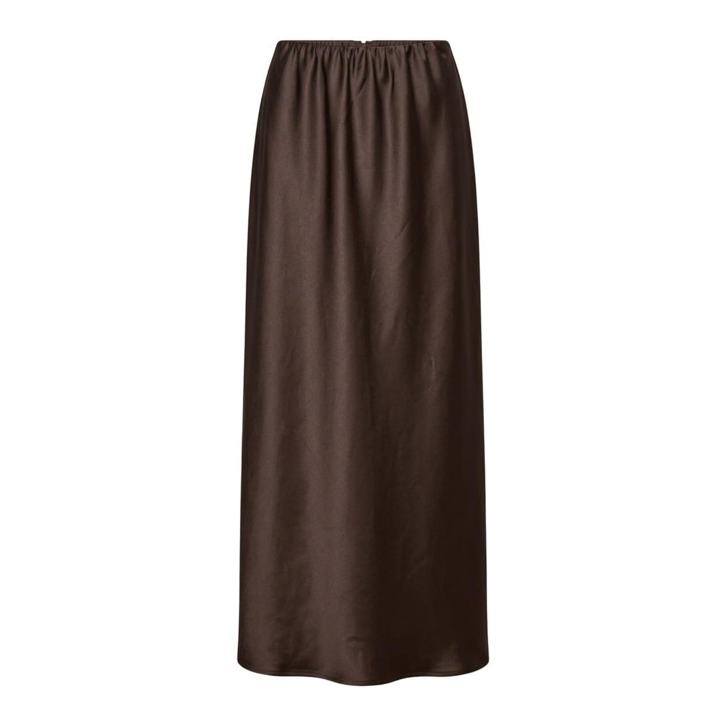 Brown Satin Skirt OC