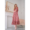 Nova Dress Crimson Petal