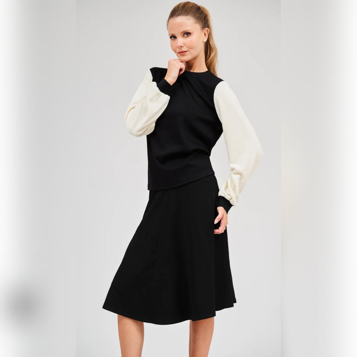 Sheepskin Top DF - The Mimi Boutique