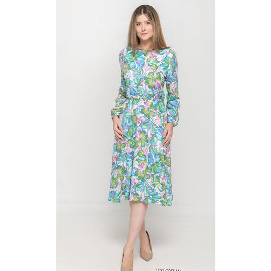 Everything Dress Pink Green Floral