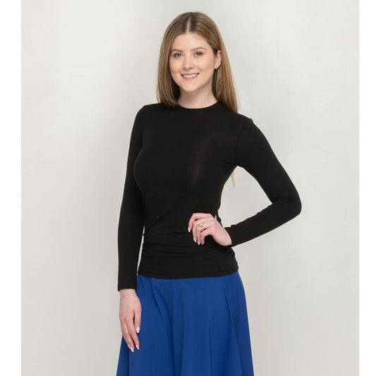 Basic Tee Black KMW - The Mimi Boutique
