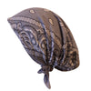 Paisley Cotton Bandana Pre-tied Headscarf  Revaz