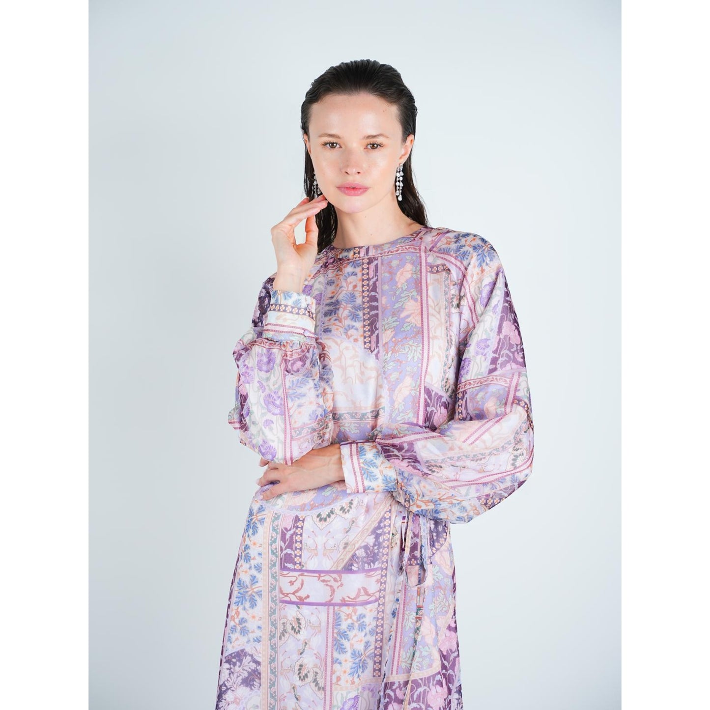 Pink Paisley Dress - The Mimi Boutique