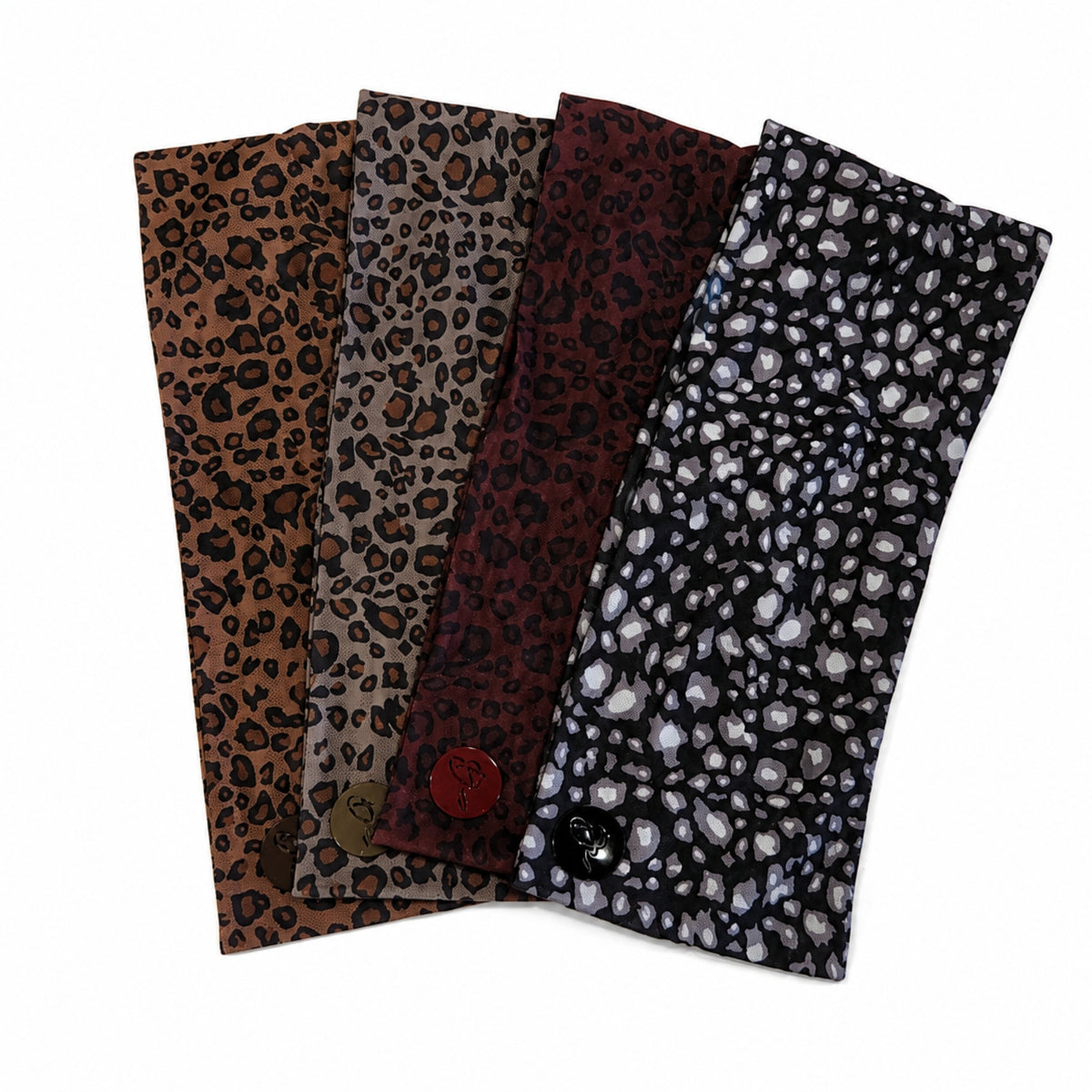Mesh Leopard Headband Dacee