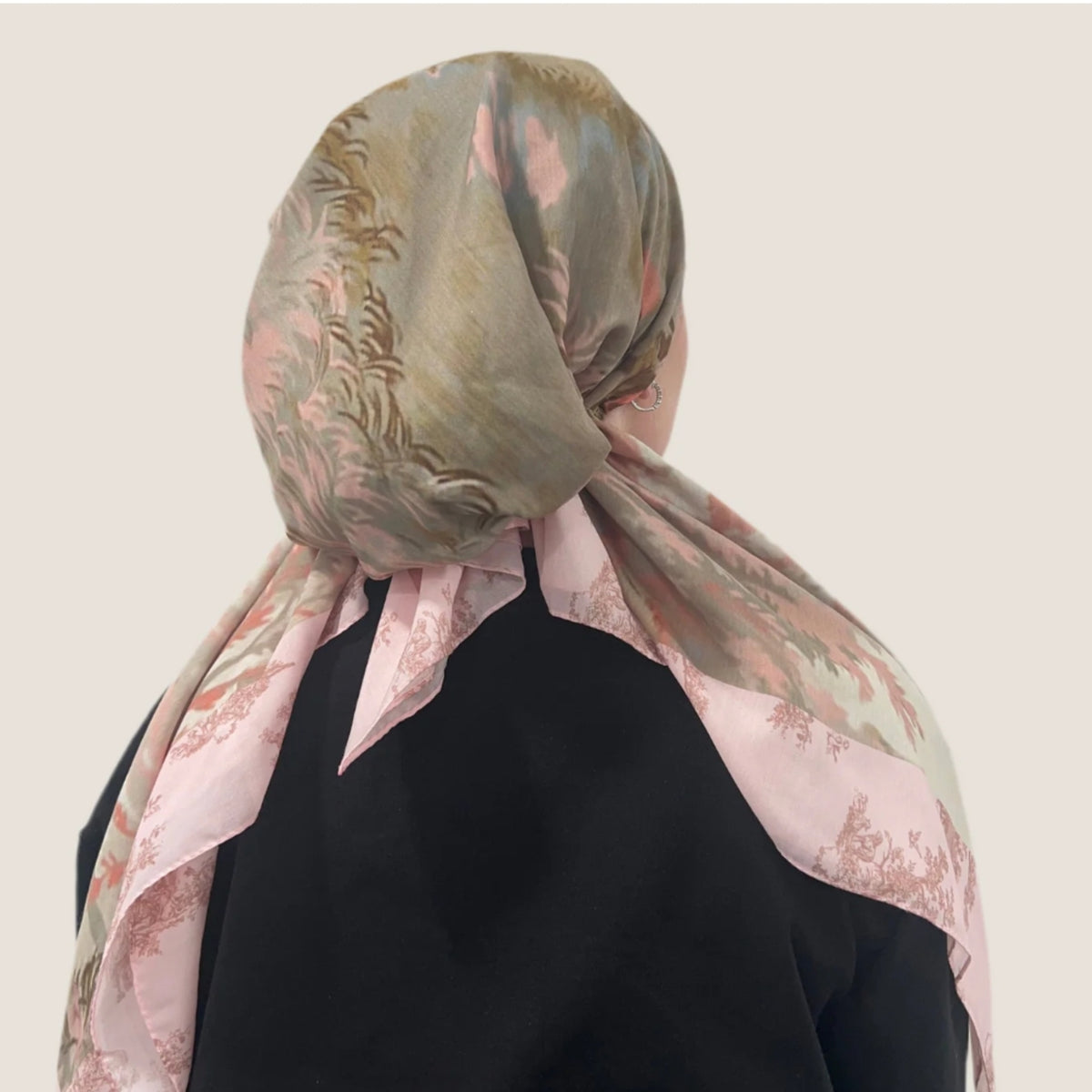 Blush Toile Headscarf Valeri Many Styles