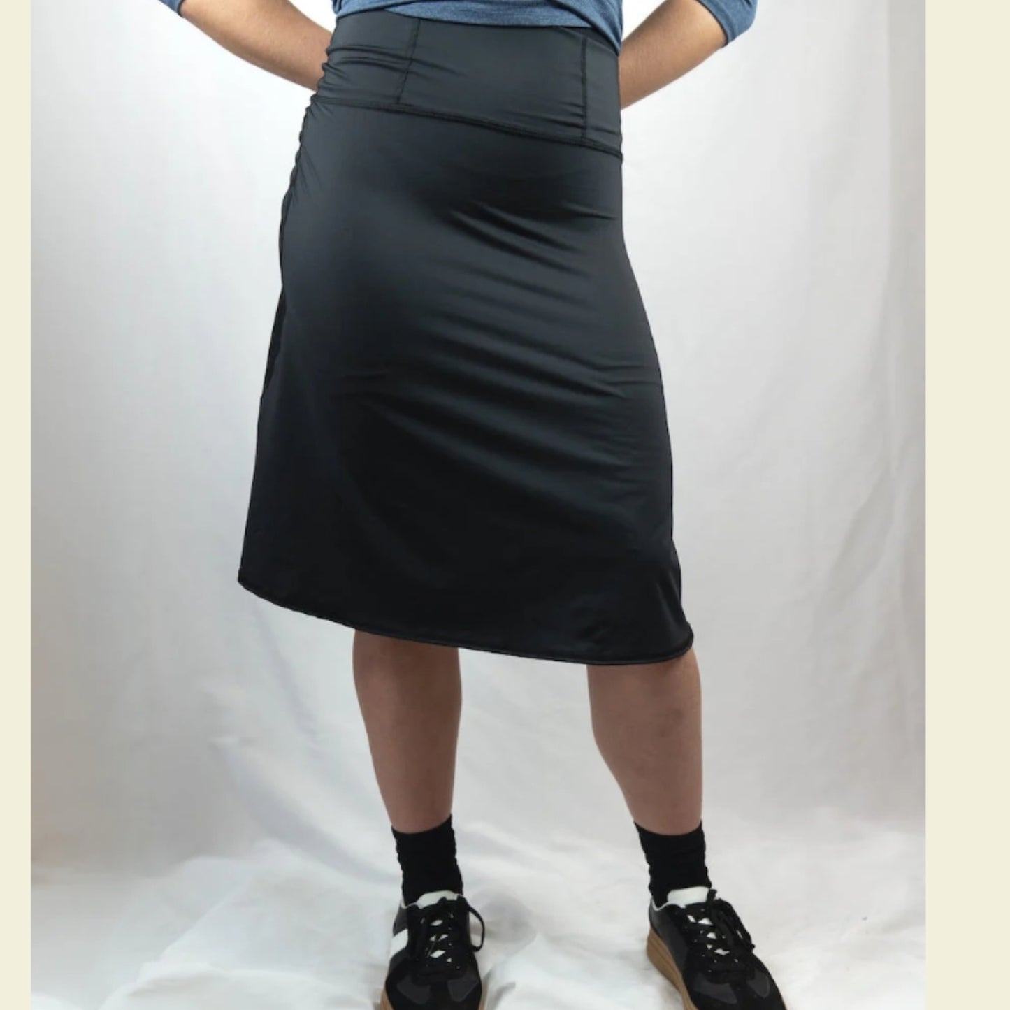 Skate Skirt Black Transcendent
