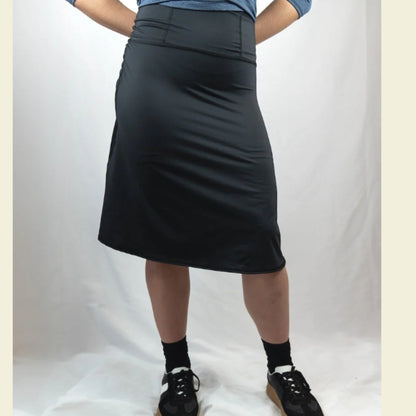 Skate Skirt Black Transcendent