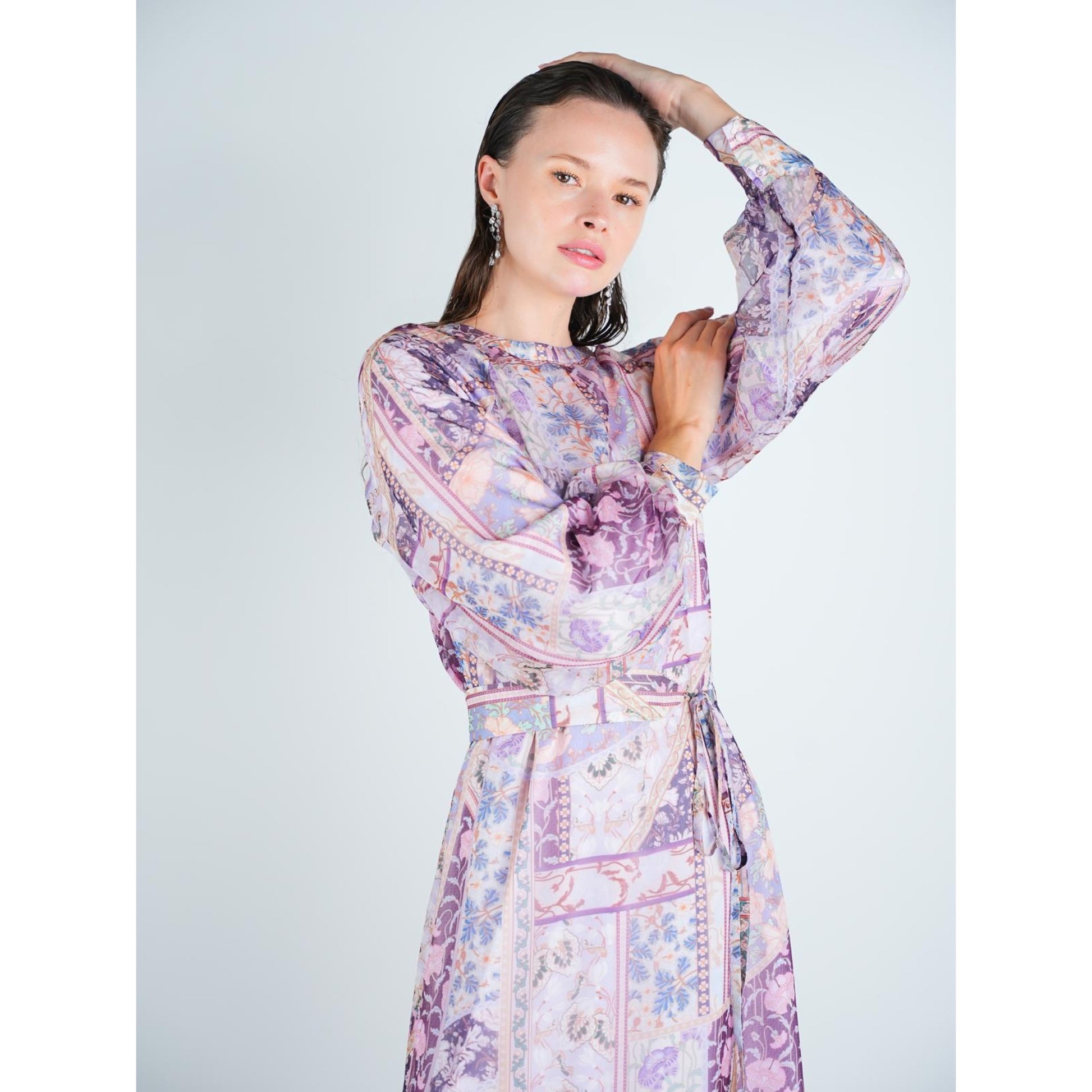 Pink Paisley Dress - The Mimi Boutique