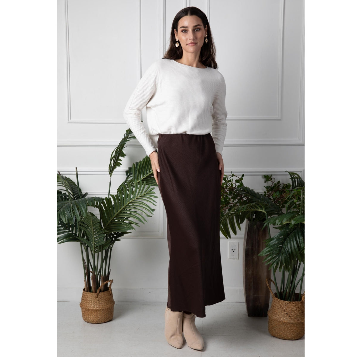 Cosmo Skirt Chocolate