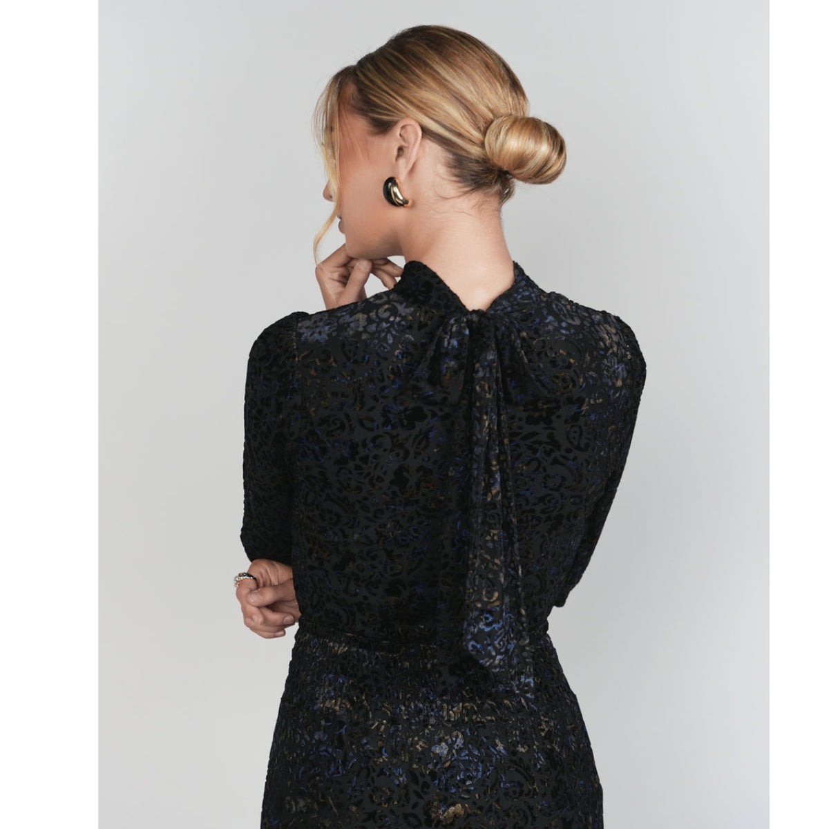Shira Burnout Velvet Maxi Set Sold Separately