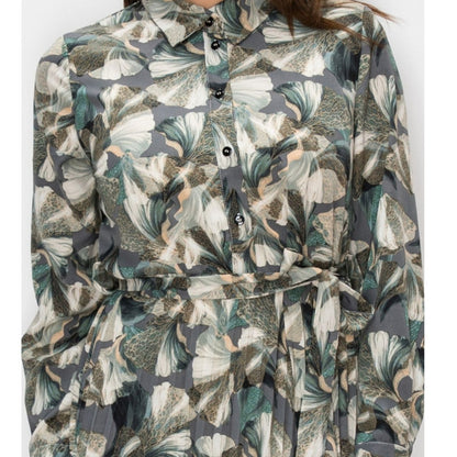 Green Petals Dress Yal