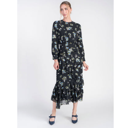 Esme Dress Flowers on Chiffon Adina LV