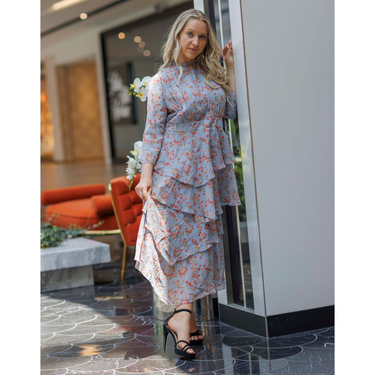 Andrea Floral Dress