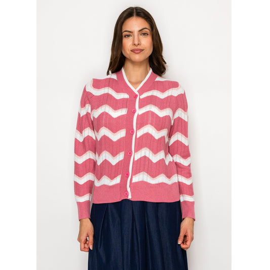 Chevron Cardigan Yal