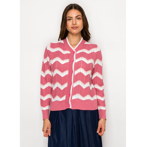 Chevron Cardigan Yal