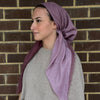 Two Tone Pre-Tied Scarf Atifa