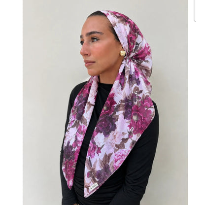 Deep Berry Headscarf SB