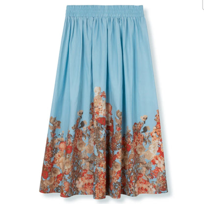 Rafi Floral Printed Skirt Teen