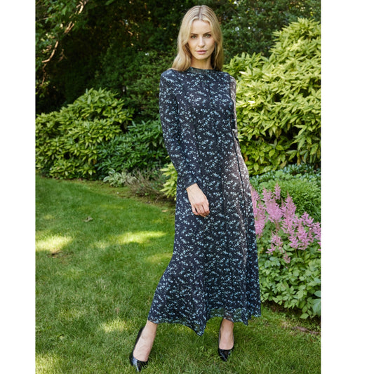 Parker Dress Blue Floral