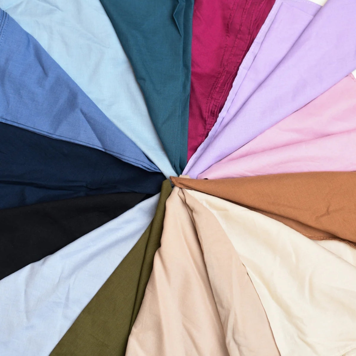 Cotton Solid Bandanas Nicsessories