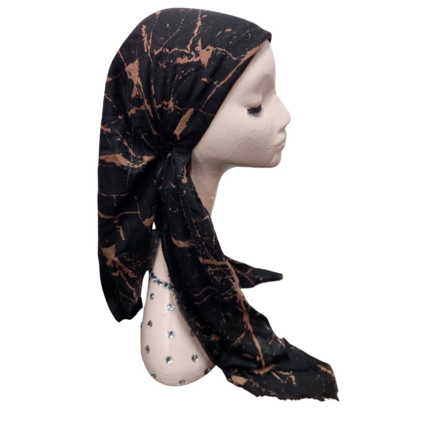 Crackle Pre-Tied Scarf Atifa