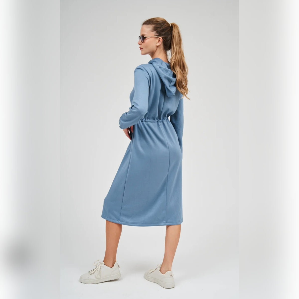 midi hoodie dress Length Cloud DF Size:8½ Medium Due to the difference Petal and Pup Women's 41