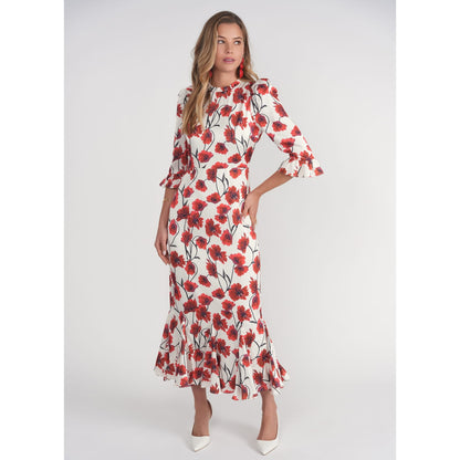 Shiri Dress Poppies Adina LV - The Mimi Boutique