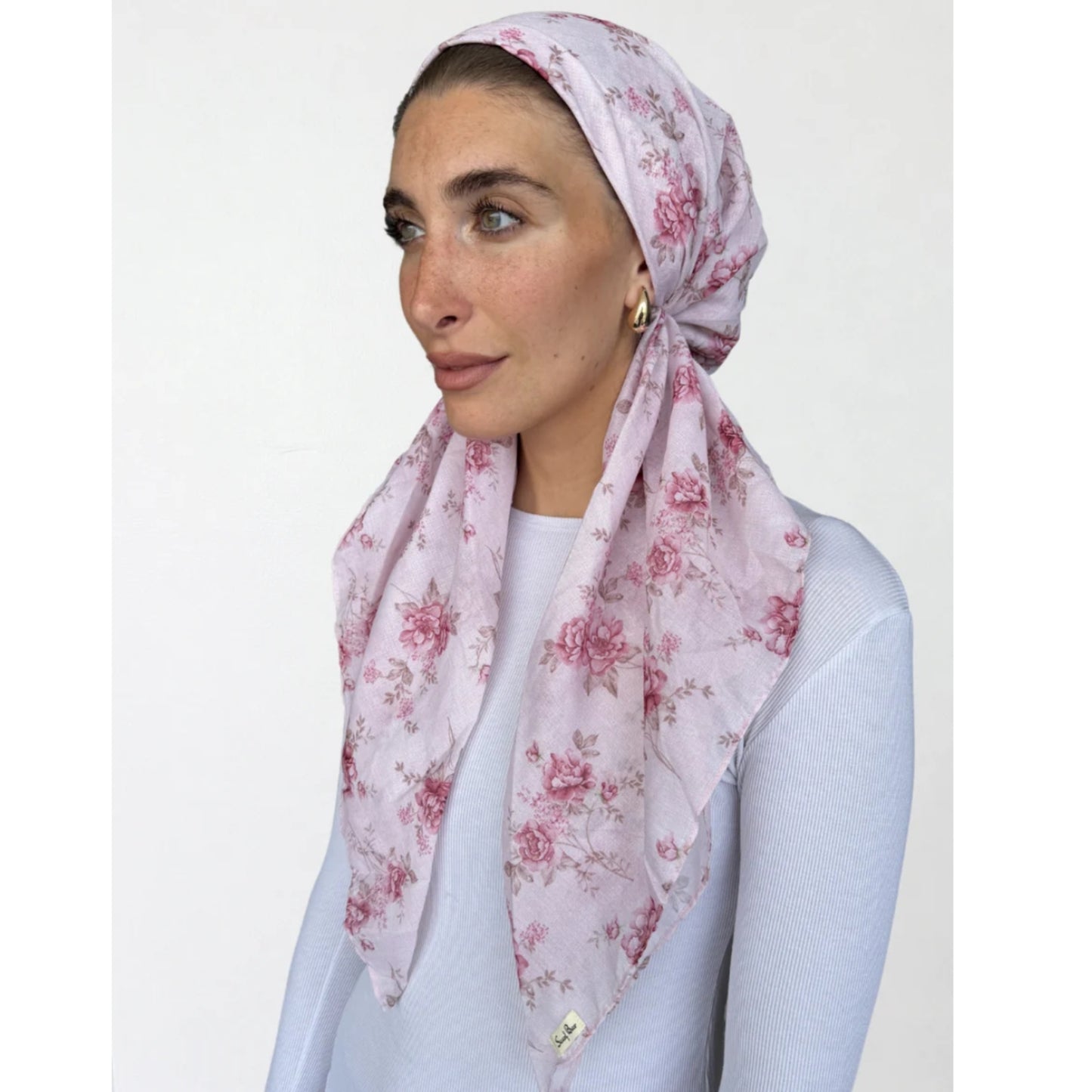 Rosewood Petals Headscarf SB