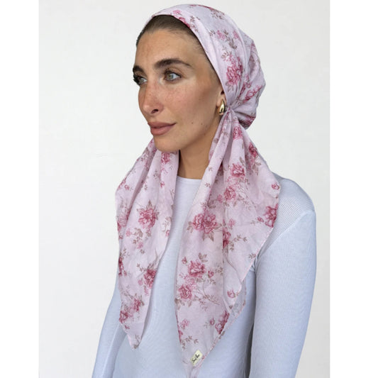 Rosewood Petals Headscarf SB