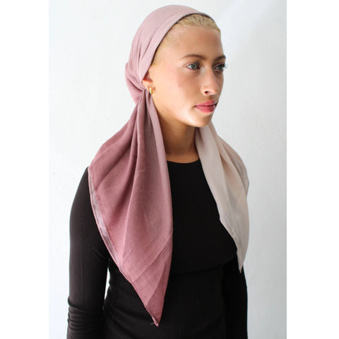 Ombre Mauve Headscarf SB
