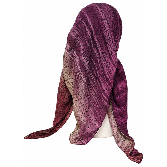 Ombre Crackle Headscarf SG