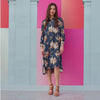 Stella Dress Blue Floral