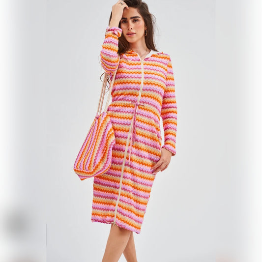 Sunset Chevron Bag DF