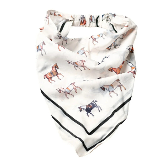 Equestrian Weekend Pre-tied Bandana Nicsessories