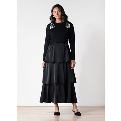 Embroidered Sweater Lunella