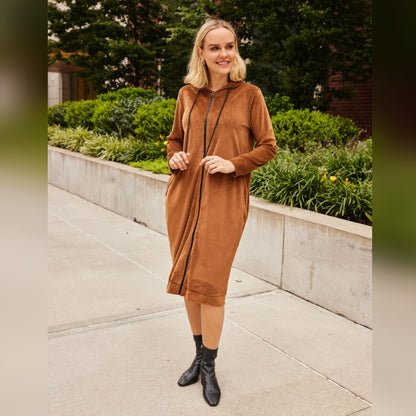 Caramel Carrie Hoodie Dress 2.0