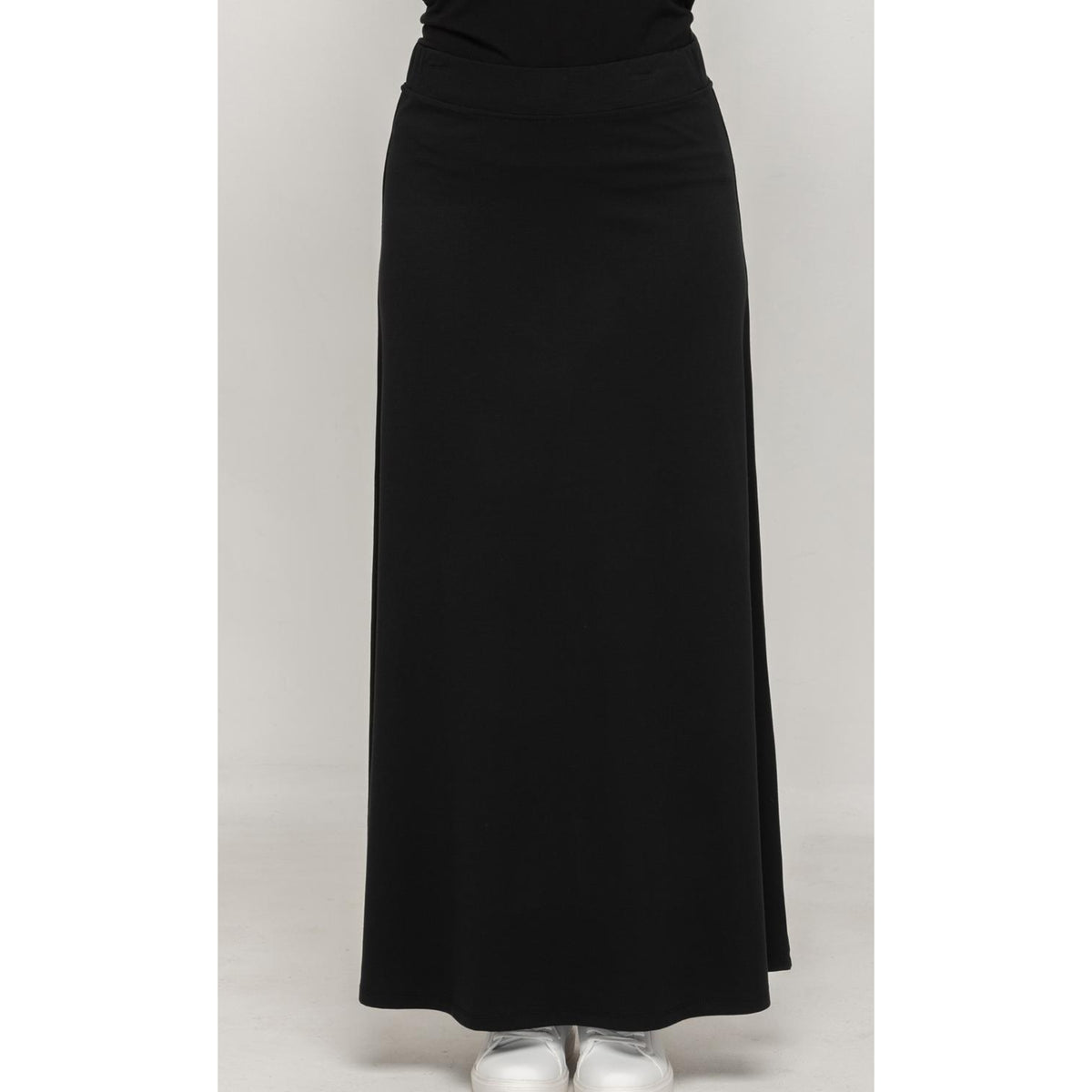 Ponti Aline Black Maxi Skirt KMW