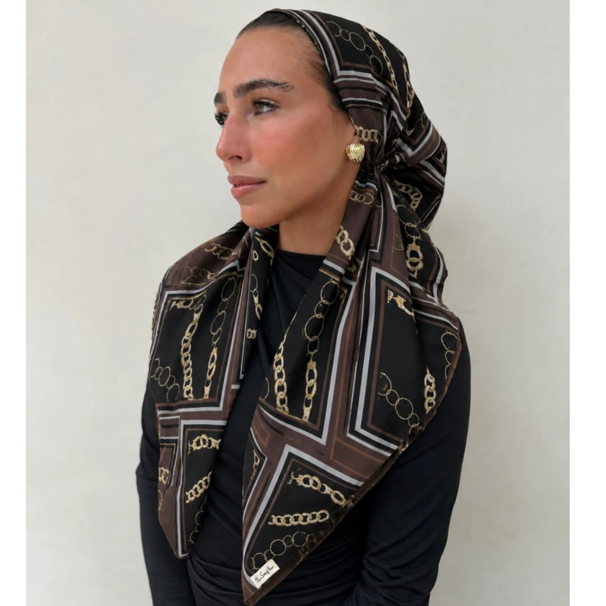 Kensington Chain Headscarf SB