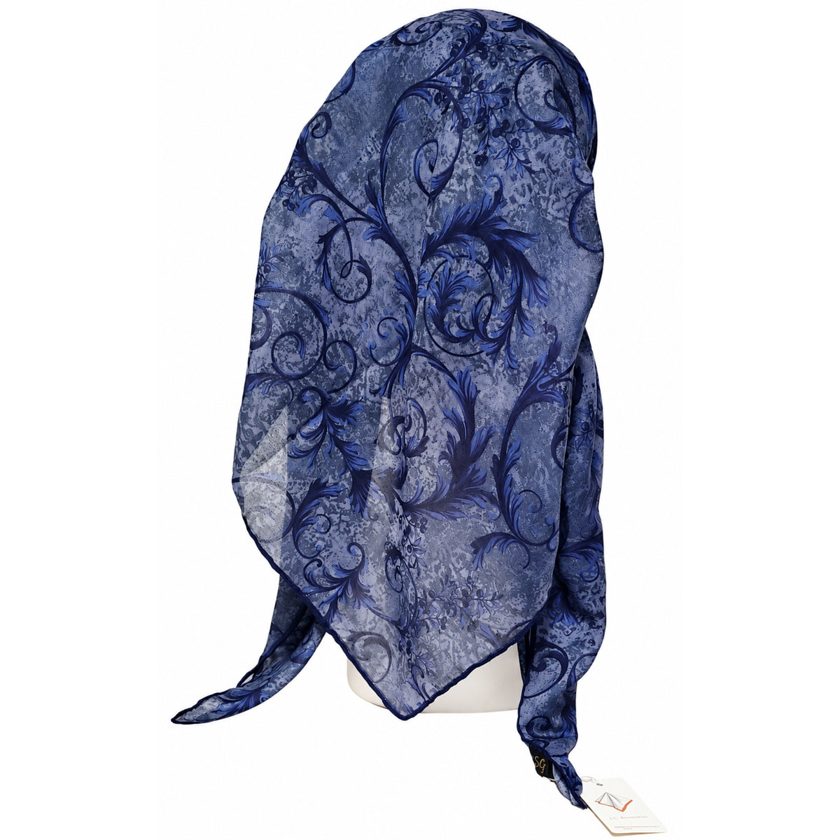Paisley Pre-Tied Headscarf SG