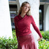 Yael Top Cherry