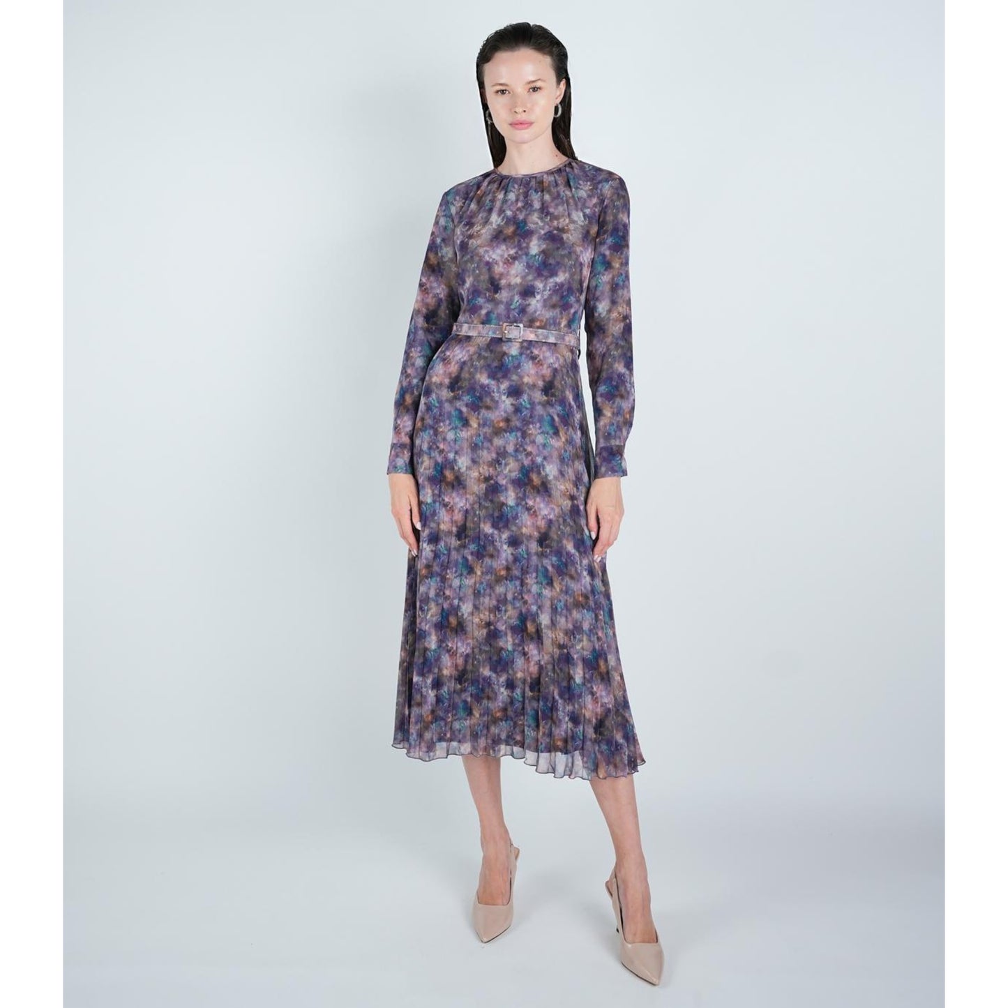 Butterfly Stamp Dress - The Mimi Boutique