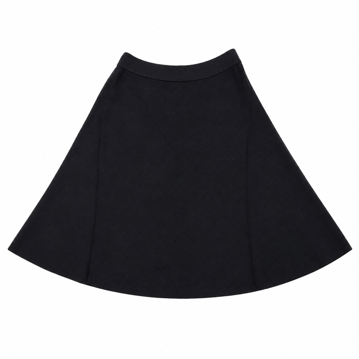 Black Basic Skirt Thread Teen