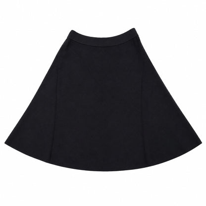 Black Basic Skirt Thread Teen