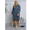 Alice Dress Denim Floral