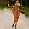 Caramel Carrie Hoodie Dress 2.0