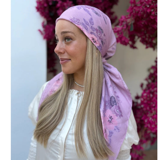 Blush Floral Headscarf SB (More Styles)